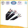 450/750v soft copper wire rubber insulated rubber sheath flexible cable for communication